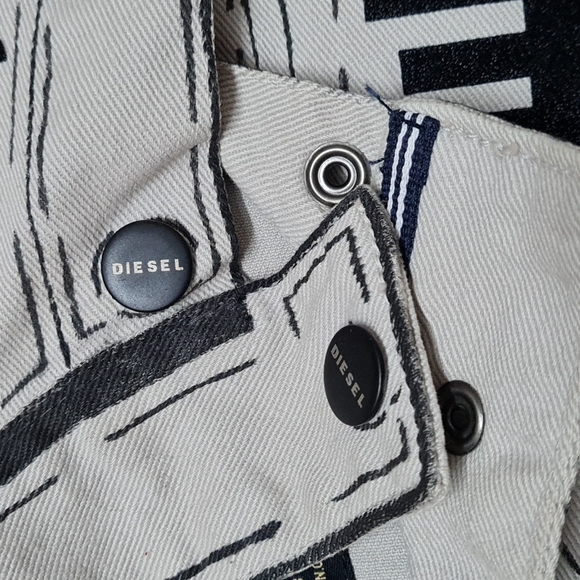 Diesel customised denim jacket - Picture 8 of 13